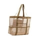 thumbnail image 4 of Bolsa de playa de malla perfecl para equipaje de fin de semana caqui, 4 of 8
