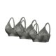 thumbnail image 1 of Sujetanes Cómodos para Mujeres Más Tamaño Color Sólido Encaje Empalme Todos los Días, Correas Ajustables para el Uso Diario, 1 of 2