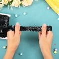 thumbnail image 3 of Unique Bargains 10 Yards 1.2 Inch Elastic Sequins Trim Flat Stretch Sequin Ribbon Strip, Black, 3 of 4
