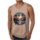 thumbnail image 1 of Casual Tops de Verano de la Moda de los Hombres sin Mangas Impreso Cuello Redondo, Camisa Ligera Y Cómoda para Diario, 1 of 5