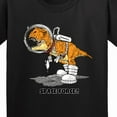 thumbnail image 4 of Inktastic Space Force Dinosaur Astronaut Youth T-Shirt, 4 of 5