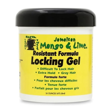 Jamaican Mango and Lime Resistant Formula Locking Hair Gel, 16 Oz, 6 Pack
