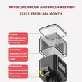 thumbnail image 6 of Fish Feeder Automatic LED LCD Screen Automatic Feeder 320ml Large Capacity Smart Timing Feeder Fish Food Fish Feeding ,Large Capacity, 6 of 7