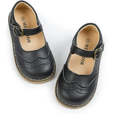 

QWZNDZGR Toddler Little Girl Mary Jane Dress Shoes Ballet Flats for Girl Party School Shoes Bowknot Princess Shoes