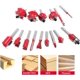 thumbnail image 2 of 15pcs 8mm Shank Slotting Cutters Juego de brocas para enrutador de madera Juego de enrutador de carburo de tungsteno Herramienta de carpintería para carpintería para puertas, mesas, estantes, gabinet TUNC Sencillez, 2 of 5