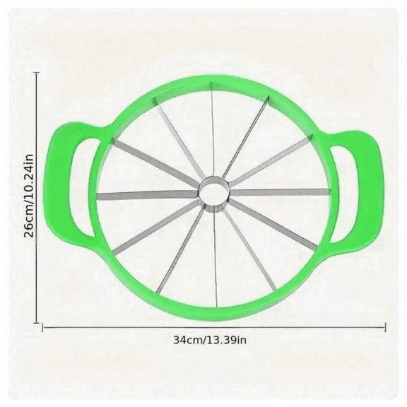 1 Stainless Steel Watermelon Cutter - Innovative Reusable Fruit Splitter, A Must-Have Tool In The Kitchen, A Good Helper For Easy Cutting