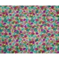 thumbnail image 4 of oneOone Polyester Lycra Fabric Watercolor Floral_Printed Craft Fabric BTY 56 Inch Wide, 4 of 4