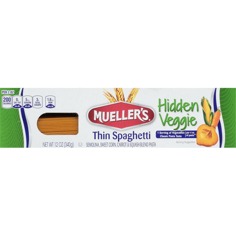 Vegetable Hidden 12oz Muller\'s Spaghetti Thin