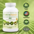 thumbnail image 4 of California Essentials Magnesium Glycinate 400 mg Mineral Supplements, (120 Tablets), 4 of 5