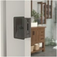 thumbnail image 5 of Richelieu 1701-Psbc 3-1/4" X 2-1/4" Flush Rectangular Privacy Pocket Door Lock - Bronze, 5 of 7