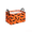 A #026, variant on Rectangular Halloween Basket, Pumpkin Basket for Halloween Parties Cute Storage Bin Organizer Box Room Decor, Foldable Fabric Organizer Basket with Handles for Bedroom Dormitory Wardrobe Closet