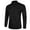 Black, variant on eileial Men's Dress Shirt Long Sleeve -Free Stretch Solid Casual Button Down Shirts,Pink XXL