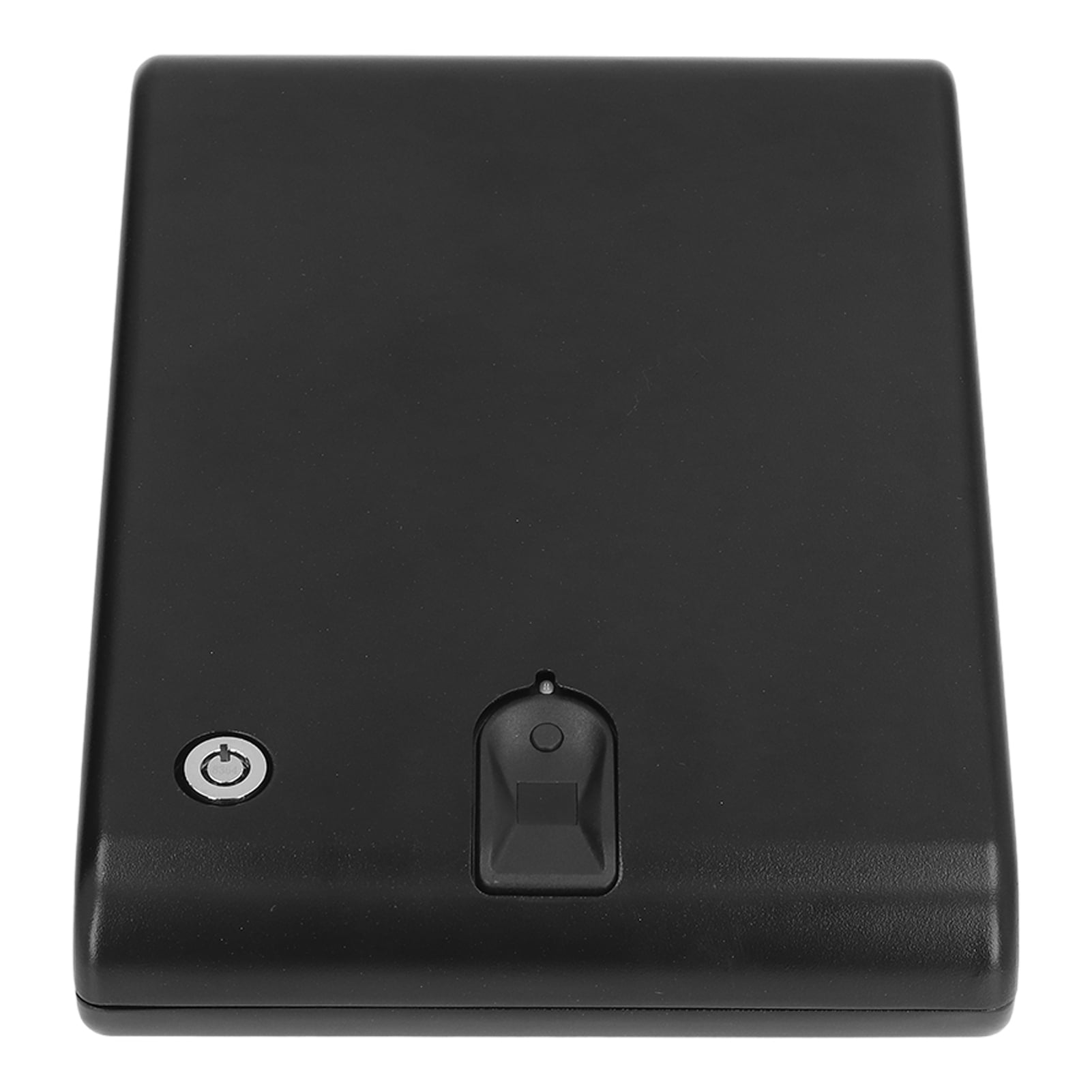 Fingerprint Safe Box, Spare Keys Low Voltage Alert Portable Security