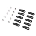 thumbnail image 3 of M4 Link Rod Ball Ends, High Durability 1/10 Scale 10PCS Stable Structure M4 RC Link Rod Ends  for RGT 8861000, 3 of 7