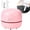 Pink, variant on Portable Mini Desk Vacuum Cleaner, USB Rechargeable Cordless & Powerful Suction Design for Office Desk Keyboard Computer Car Cleaning