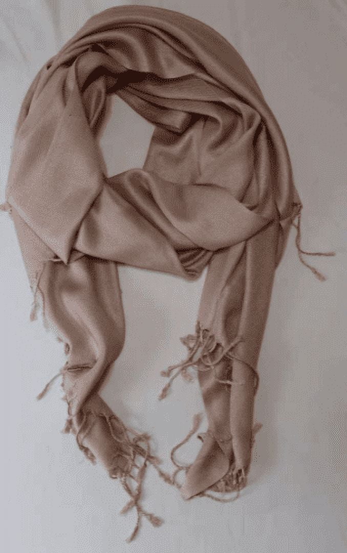 Rose gold store pashmina shawl
