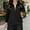 Black, variant on OGLCCG Girl's Quarter Zip Sweatshirts Casual Ribbed Quilted V Neck Collared Pullovers Tops Lightweight Fall Winter Tunics Shirts 4-15 Years