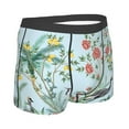thumbnail image 3 of Naloa Chinoiserie Floral Palm Tree Print Mens Underwear - Boxers for Men, Classic Briefs for Men, 3 of 9