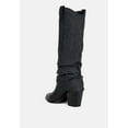 thumbnail image 3 of Fab Cowboy Boots With Denim Sleeve Detail, 3 of 10