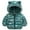Green(dinosaur), variant on WIBACKER Baby Girls, Toddlers, and Boys' Lightweight Hooded Puffer Jacket Winter Coat Cartoons Outerwear