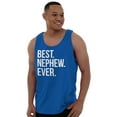 thumbnail image 5 of Best Nephew Ever Family Aunt Uncle Tank Top Sleeveless Tee Men Brisco Brands S, 5 of 6