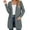 B2-Gray, variant on Women Lightweight Cardigan Long Sleeve Button Down V Neck Casual Lightweight Knit Sweater Open Front Cardigan, US Size XL, Gray