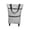 Light Gray#1013-241, variant on Folding Shopping Bag Rolling Grocery Tote with Wheels for Market Run Wheeled Market Bag for Commute Travel Home Kitchen Light Blue 17.7"x10.6"
