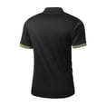 thumbnail image 4 of XDZJLR Polo T Shirts For Men Short Sleeve Classic Collar Casual Breathable Knit Blend Button Closure Tops Mens Casual Shirts S-2Xl, 4 of 4