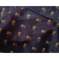 thumbnail image 4 of oneOone Silk Tabby Fabric Floral Block Printed Craft Fabric BTY 42 Inch Wide, 4 of 4