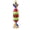 BLUE, variant on Stripe Wrapped Candy - 1 Ornament 4.5 Inch, Glass - Sweets Ornament Christmas 14149.14216 GOLD
