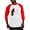 Red/White, variant on CafePress - Id Rather Be Riding! Horse Baseball Jersey - Cotton Baseball Jersey, 3/4 Raglan Sleeve Shirt