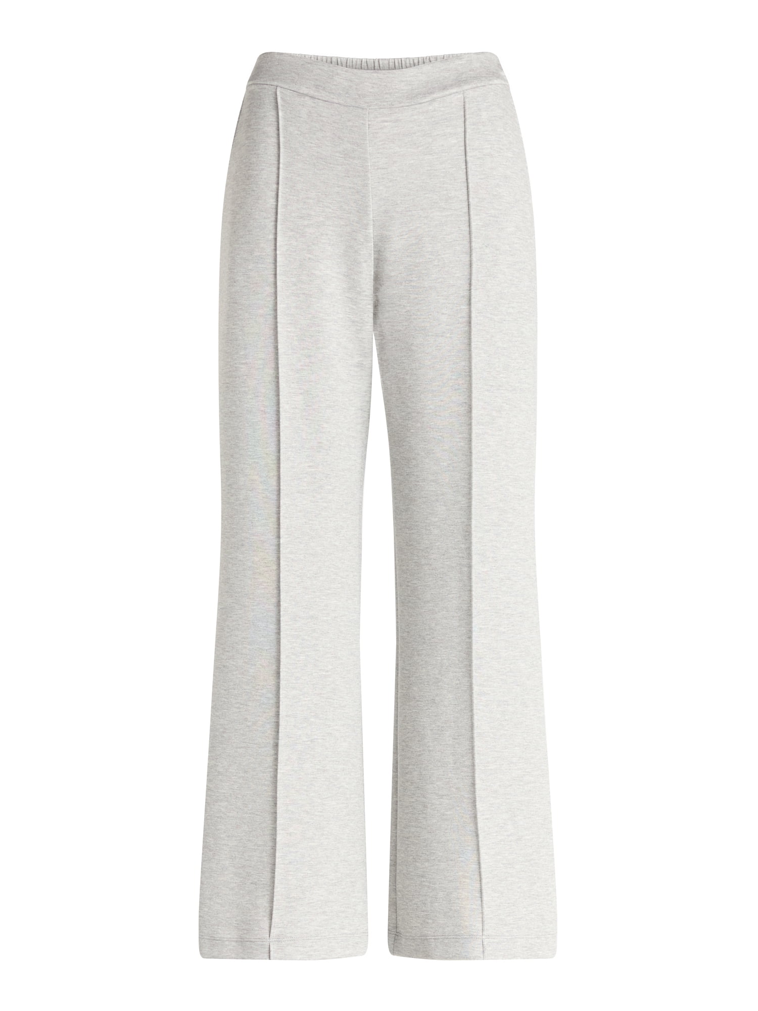 Scoop Women’s and Women’s Plus New Scubaknit Seamed Sweatpants, Regular and Short Lengths, Sizes XS-4X