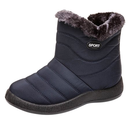 

bvgfsahne Boots For Women Girls Short Bootie Outdoor Winter Warm Shoes Ankle Snow Boots