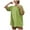 Mint Green-B, variant on 2025 Women Summer Casual Laced Up Jumpsuit Rompers Short Sleeve Backless Plus Size Jumpsuit for Women Loose athletic Beach Shorts Plus Size Jumper Jumpsuit