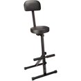 thumbnail image 2 of Odyssey DJ Performer Chair Seat Stool w/ Height Adjustable & Back Rest, 2 of 9