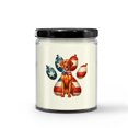 thumbnail image 3 of Patriotic Vizsla 4th of July Independence Paws Soy Wax Candle Vizslas Dog Lover Gifts Idea 16oz White Vanilla Candle - 02010, 3 of 5