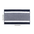 thumbnail image 3 of PEONAVET Bathroom Rugs Extra Thick Microfiber Striped Door Mat Non Slip Bathroom Kitchen Entry Rug Water Absorbent Floor Mat For Bathroom Kitchen Doorway Foot Mat, 3 of 6
