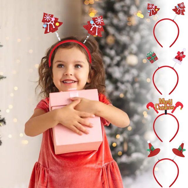 Ganfancp Holiday Hair Clips Cute Girls Hair Clips Niñas Clips y Flequillo Sentido Invierno Clips Navidad Tarjetas de Pelo Tocados Liquidación Pinza de Pelo Festiva*1