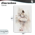 thumbnail image 4 of Stupell Industries Eclectic Watercolor Dancer Pose Canvas Art, 30 x 45, by Creative Studio, 4 of 8
