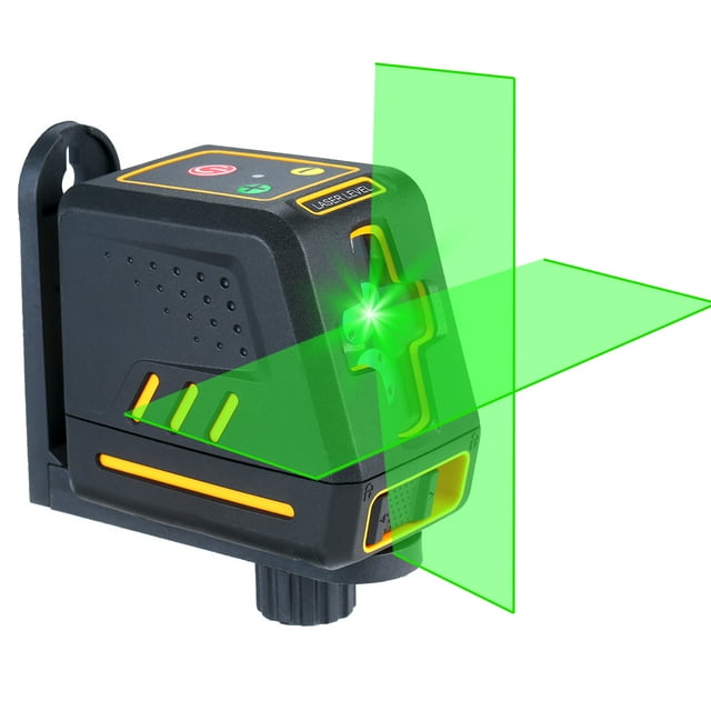 Nivel láser Línea transversal horizontal y vertical profesional Autonivelador Nivelación automática Tomshoo Nivel espiritual