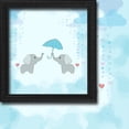 thumbnail image 2 of 3S Brother's Umbrella Elephants 100% Blackout Curtains for Kids Bedroom Thermal Insulated Noise Reducing Home Décor Printed Window Curtains Set of 2 Panels - Made in Turkey Each(52"Wx95"L), 2 of 6