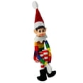 thumbnail image 1 of Muñeco de peluche con forma de elfo navideño Rainbow Pride, 30 cm, doblado, 1 of 7
