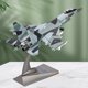 thumbnail image 3 of 1:72, avión de aleación a presión, SU-35 de , modelo realista, juguetes de aviación con soporte de exhibición, avión para , regalo Sunnimix Avión de combate, 3 of 8