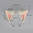 thumbnail image 5 of Aellinatey Realistic Plush Foxes Ear Headband Woman Girls Masquerade Photography Headband, 5 of 12