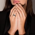 thumbnail image 6 of YYKihy Women Ring Red Zircon Wedding Jewelry Rings Size Alloy 5-10 Gift Finger, 6 of 9