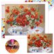 thumbnail image 1 of Con Cuentas Cuadradas 5D DIY Pintura Al Óleo Vintage Amapolas 45x35cm, 1 of 9