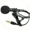 thumbnail image 1 of CNKOO Mobile Karaoke Microphone Mini Mobile Interview Recording Omnidirectional Microphone Clip Style Mobile Microphone ZZZ, 1 of 5