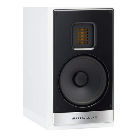MartinLogan - Motion 5-1/4" Passive 2-Way Bookshelf Speaker (Each) - Matte White