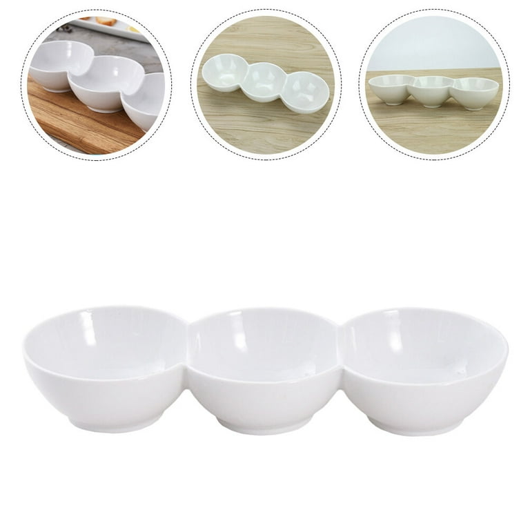 Compartment bowls top