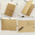 thumbnail image 3 of OULII 20Pcs Blank Rustic Note Cards Khaki Kraft Paper for DIY Greeting Cards and Invitations, 3 of 6